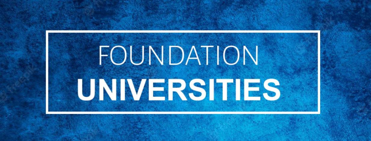 Foundation Universities
