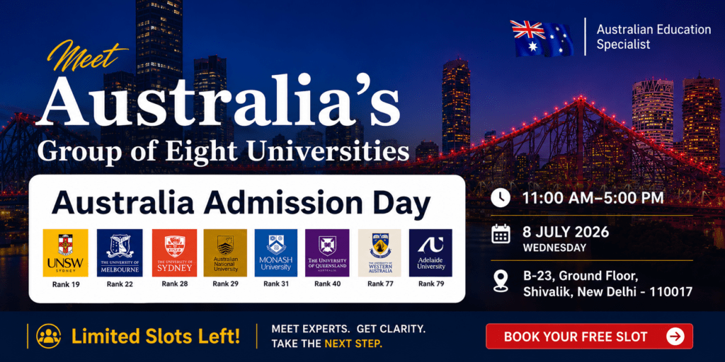 Group of Eight Admission day
